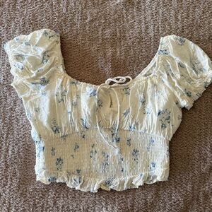 Altar’d State April Floral Crop Top